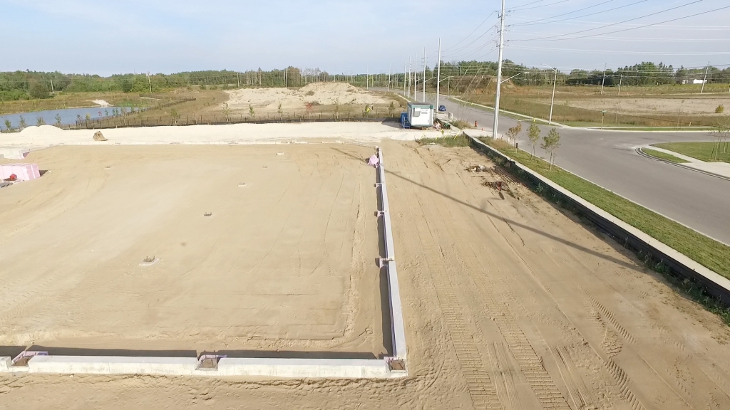 SHIMCO Site - Completed Foundation